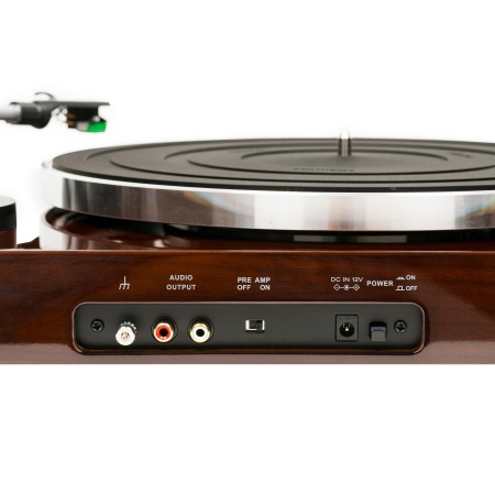 Thorens TD 204 (AT95E) High Gloss Walnut