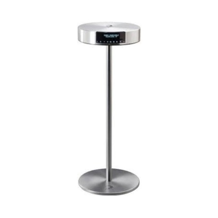 Elipson Music Centre Stand Satin Aluminium Brushed