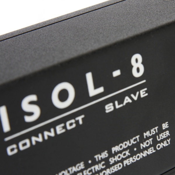 Isol-8 Connect Slave Schuko Black
